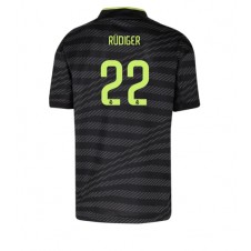 Real Madrid Antonio Rudiger #22 Tredje Tröja 2022-23 Korta ärmar